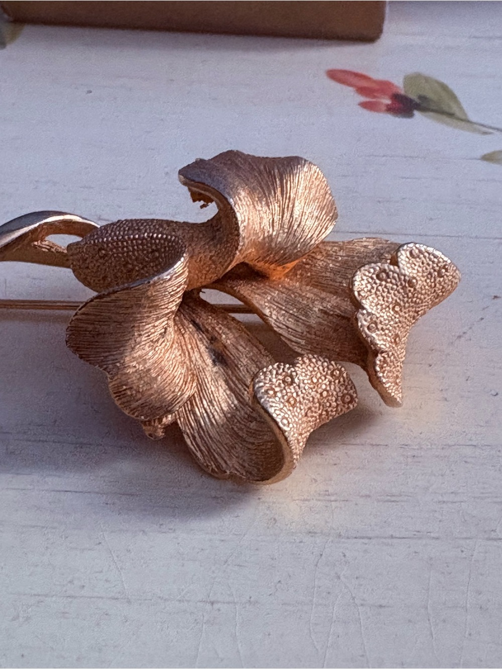 Coro brooch in original box